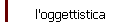 l'oggettistica